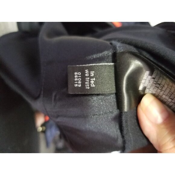 Ted Baker Rayyaa Piping Detail Trouser Pants Size Ted 0/ US 2 - Picture 6 of 8